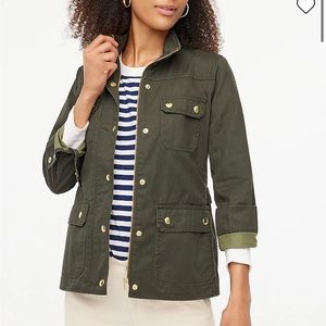 J.Crew Utility Army Green Jacket